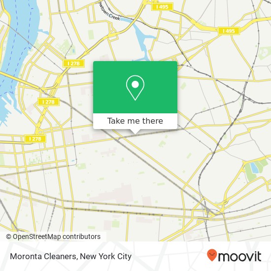 Moronta Cleaners map