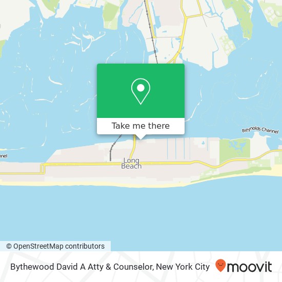 Mapa de Bythewood David A Atty & Counselor