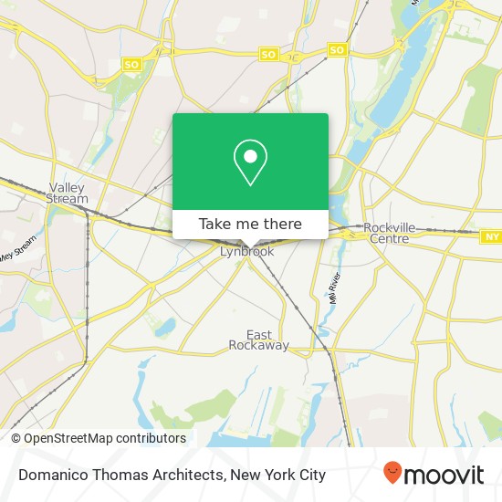 Mapa de Domanico Thomas Architects