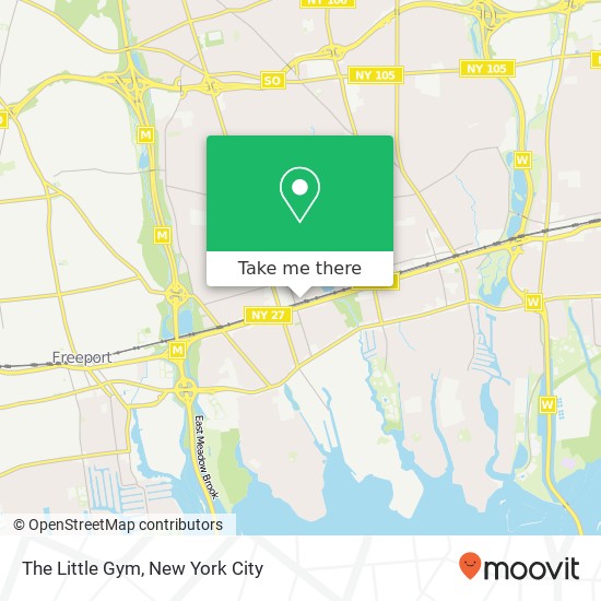 The Little Gym map