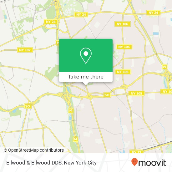 Mapa de Ellwood & Ellwood DDS