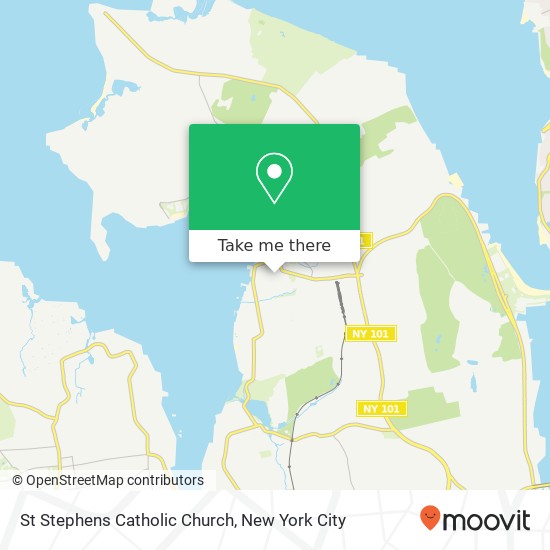 St Stephens Catholic Church map