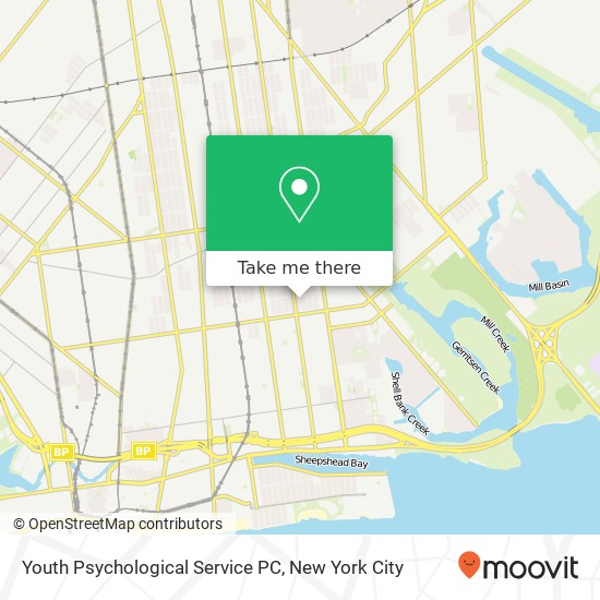 Youth Psychological Service PC map