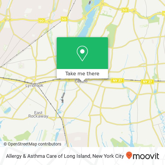 Mapa de Allergy & Asthma Care of Long Island