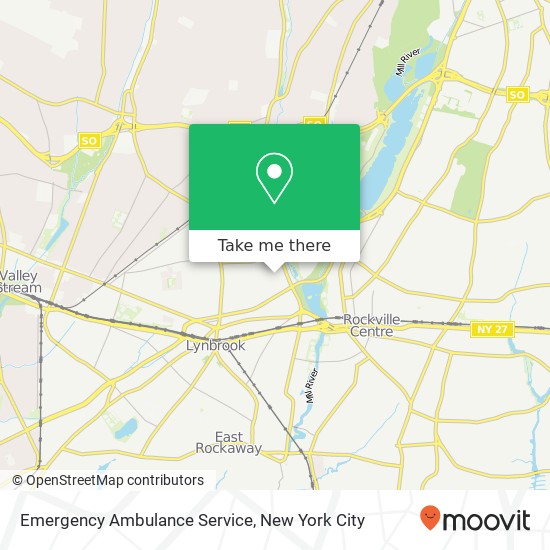 Emergency Ambulance Service map