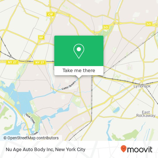 Nu Age Auto Body Inc map