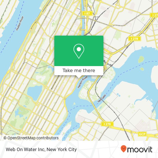 Web On Water Inc map