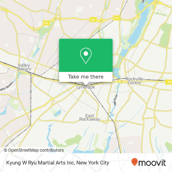 Kyung W Ryu Martial Arts Inc map