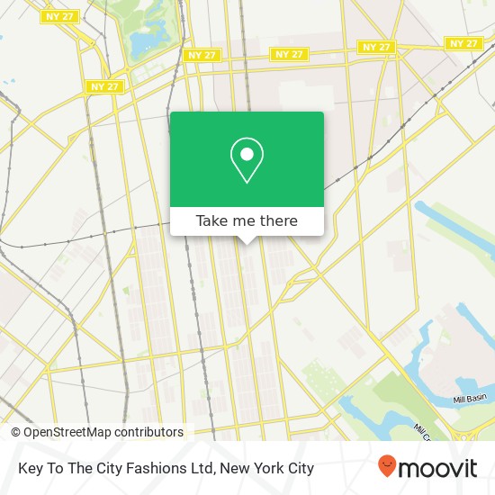 Mapa de Key To The City Fashions Ltd