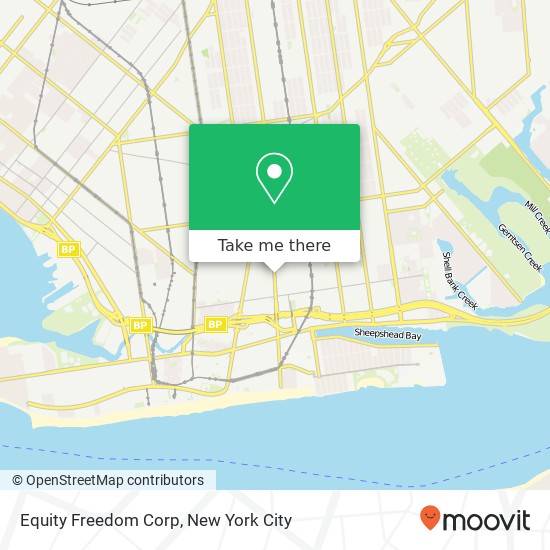 Equity Freedom Corp map