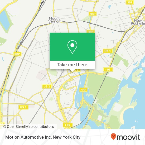 Motion Automotive Inc map