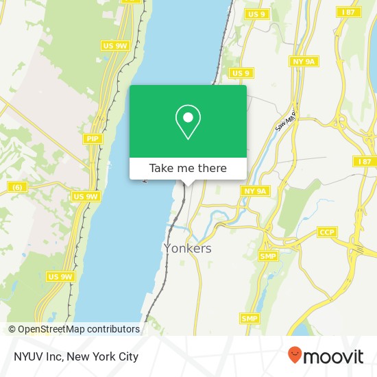 NYUV Inc map