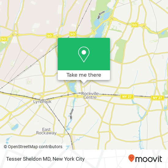 Tesser Sheldon MD map