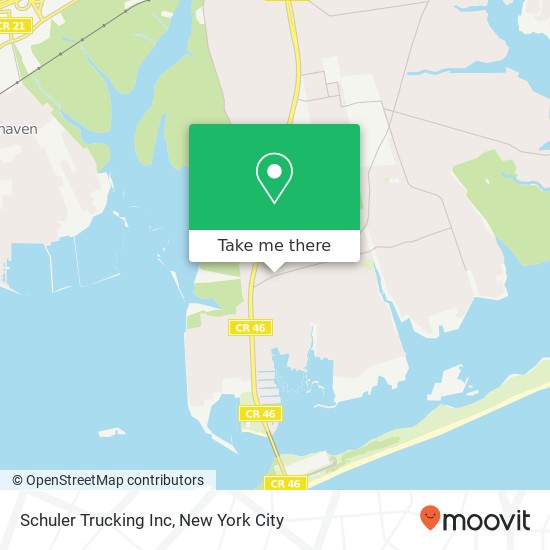 Schuler Trucking Inc map