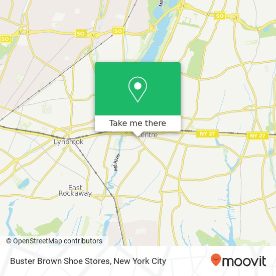 Buster Brown Shoe Stores map