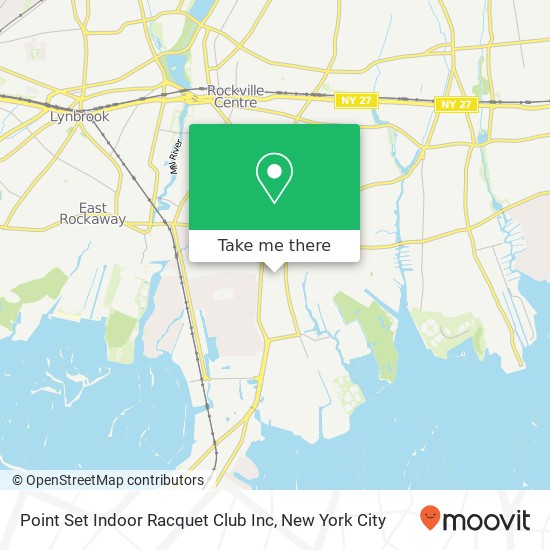 Point Set Indoor Racquet Club Inc map