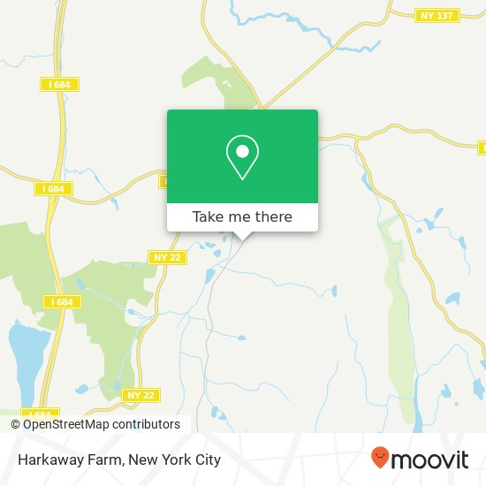 Mapa de Harkaway Farm
