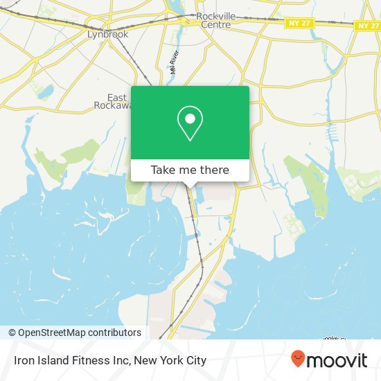 Mapa de Iron Island Fitness Inc