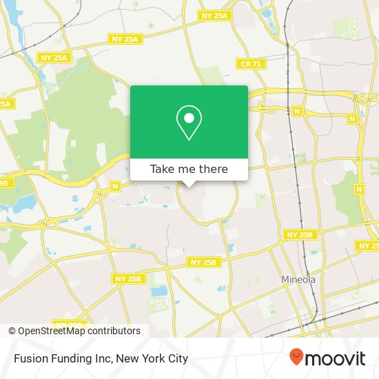 Mapa de Fusion Funding Inc