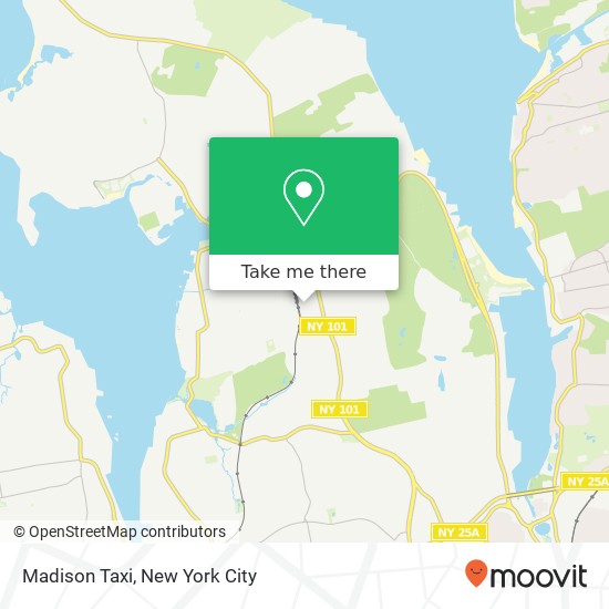 Madison Taxi map