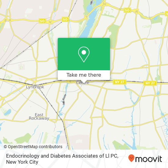 Mapa de Endocrinology and Diabetes Associates of Ll PC