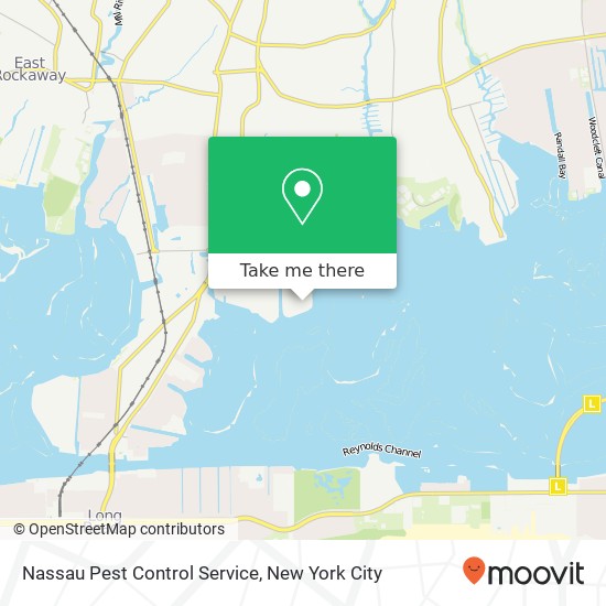 Nassau Pest Control Service map