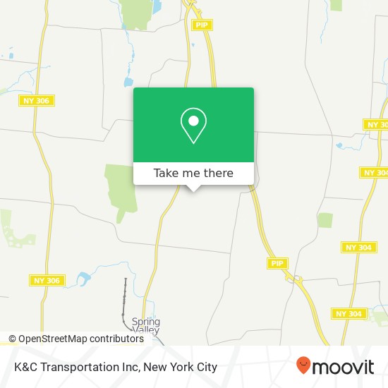 K&C Transportation Inc map