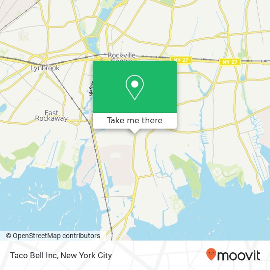 Mapa de Taco Bell Inc