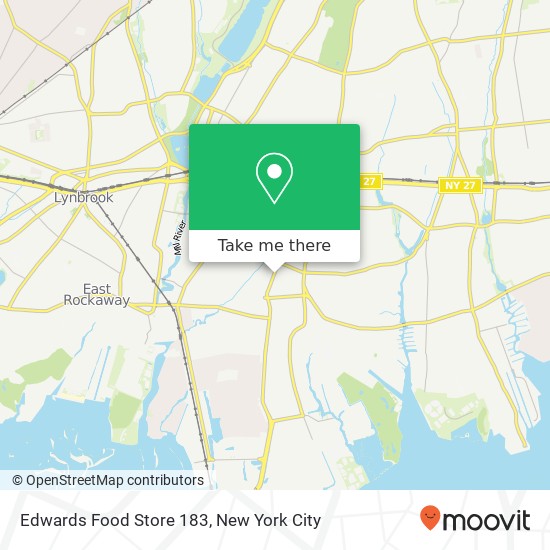 Edwards Food Store 183 map