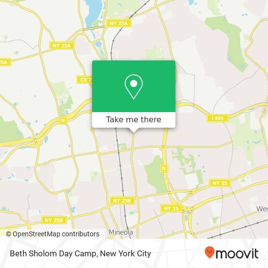 Mapa de Beth Sholom Day Camp