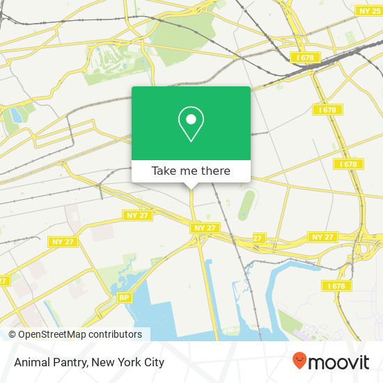 Mapa de Animal Pantry