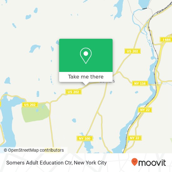 Mapa de Somers Adult Education Ctr