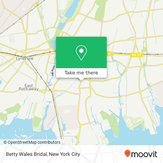 Mapa de Betty Wales Bridal