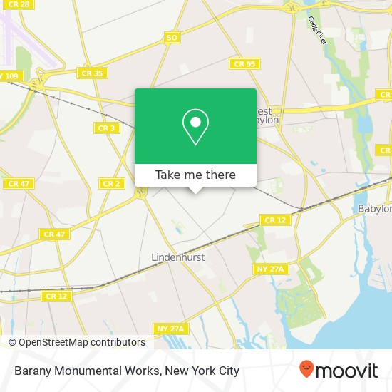 Barany Monumental Works map