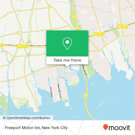 Freeport Motor Inn map
