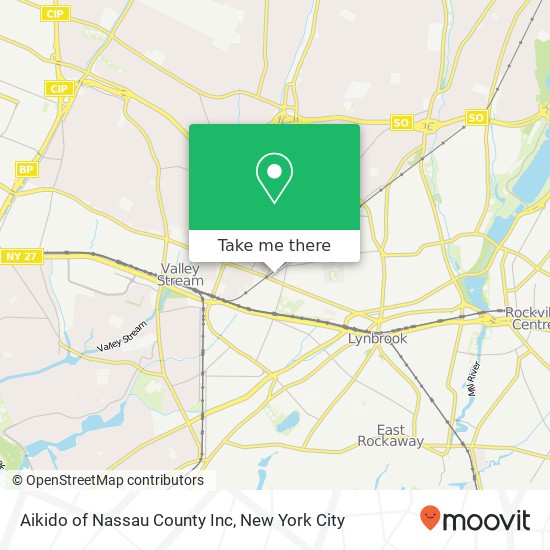 Aikido of Nassau County Inc map