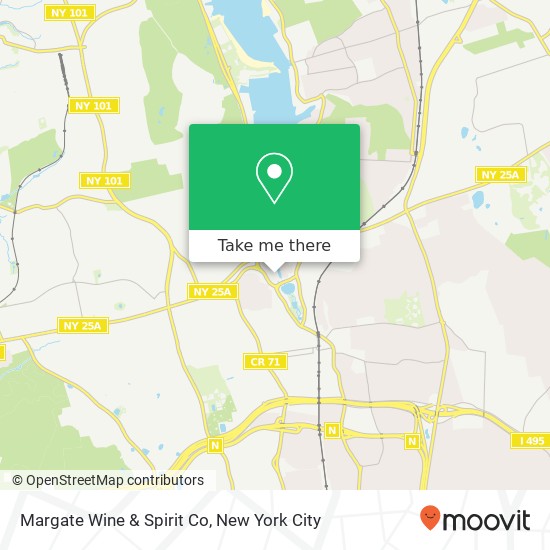 Mapa de Margate Wine & Spirit Co