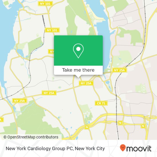 New York Cardiology Group PC map