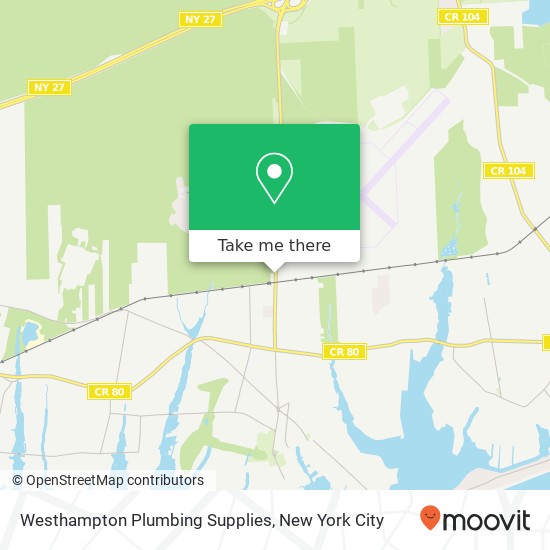 Westhampton Plumbing Supplies map