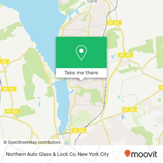 Mapa de Northern Auto Glass & Lock Co