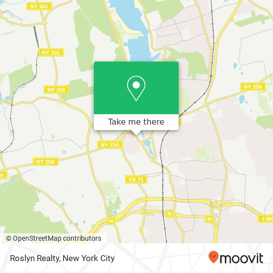 Mapa de Roslyn Realty