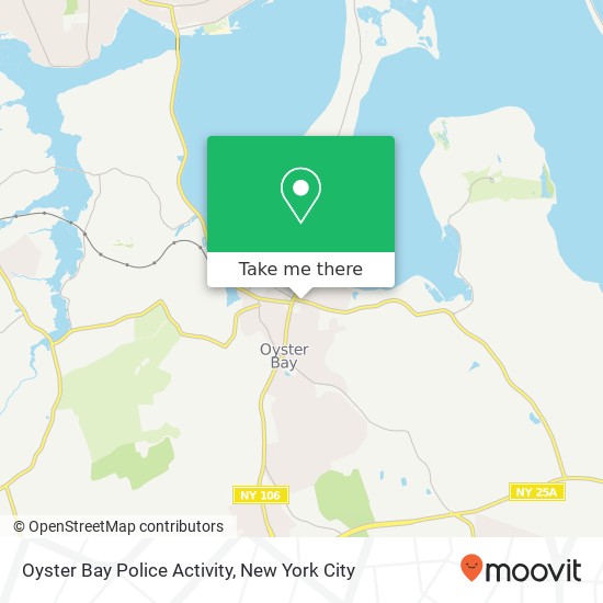 Oyster Bay Police Activity map