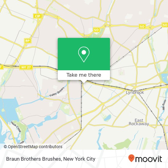 Braun Brothers Brushes map