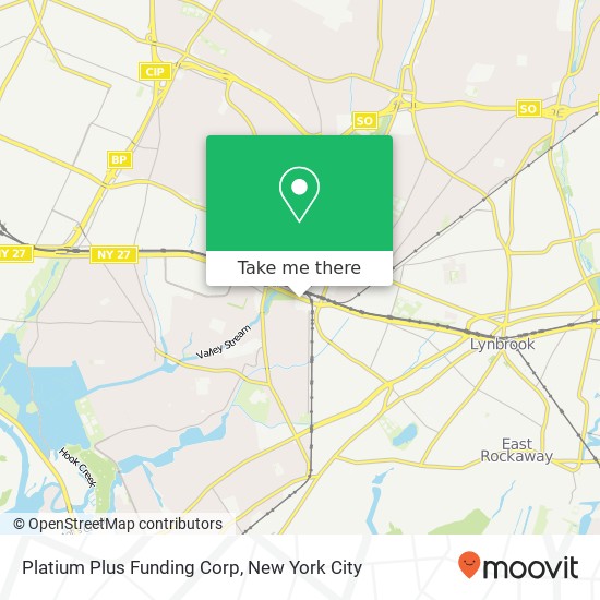 Platium Plus Funding Corp map