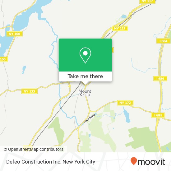 Mapa de Defeo Construction Inc