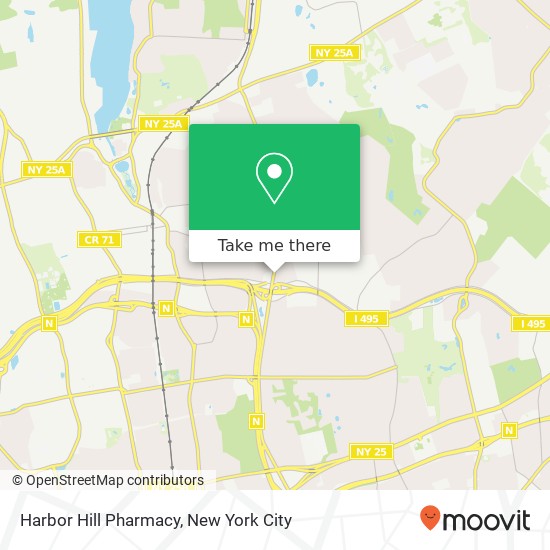 Harbor Hill Pharmacy map