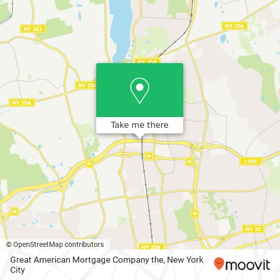 Mapa de Great American Mortgage Company the