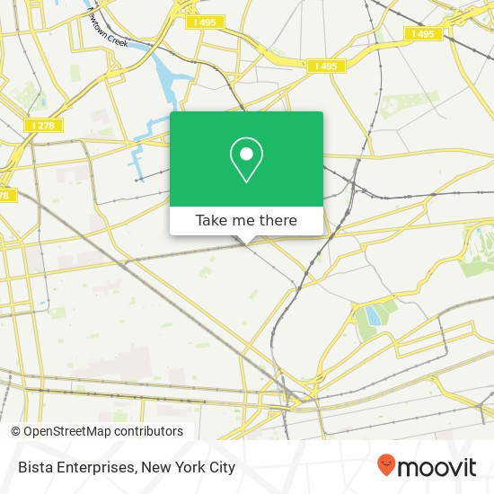 Bista Enterprises map