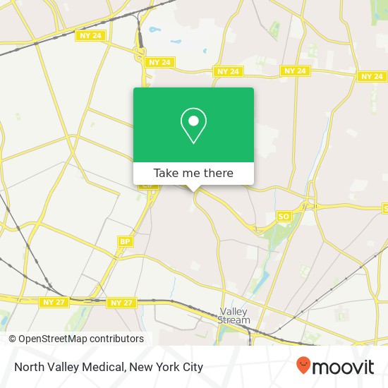 Mapa de North Valley Medical