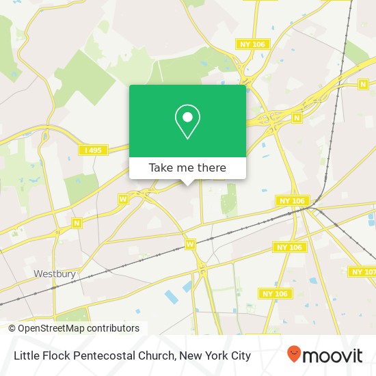 Little Flock Pentecostal Church map